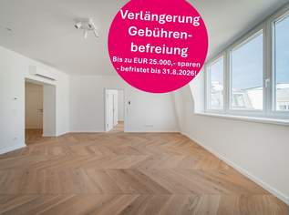 Moderne 2-Zimmer-Dachgeschosswohnung – Erstbezug mit Wohlfühlfaktor!, 590000 €, Immobilien-Wohnungen in 1040 Wieden