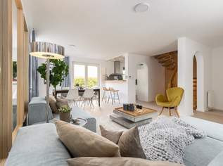 AM MÜHLWASSER - TRAUMHAFTE VOLLUNTERKELLERTE DOPPELHAUSHÄLFTE MIT VIELEN EXTRAS, 699000 €, Immobilien-Häuser in 1220 Donaustadt