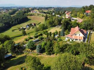 Wohnen/Arbeiten/Genießen in exponierter Panorama-Hanglage (550m, Süd/West)