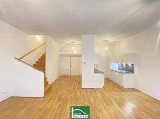 3-Zimmer-Maisonette mit Garten nahe S-Bahn Jedlersdorf, Straßenbahn 26 und SCN! Einbauküche inkludiert - Ab August 2025, 1398 €, Immobilien-Wohnungen in 1210 Floridsdorf