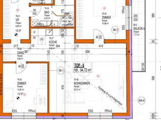 Erstbezug mit 94m² WFL + 2 Balkonen 18m², gr. Wohnküche & 2 Zimmer, 60m² PKW-Stellplatz, 228899 €, Immobilien-Wohnungen in 2425 Nickelsdorf