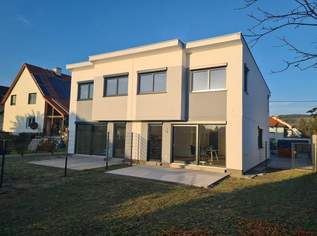 Luxuriöse Doppelhaushälfte in Langenzersdorf | Erstbezug, 699900 €, Immobilien-Häuser in 2103 Langenzersdorf