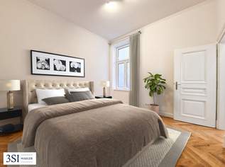 "Charmante Altbauwohnung - Hochwertig saniert und optimal genutzt", 389000 €, Immobilien-Wohnungen in 1070 Neubau