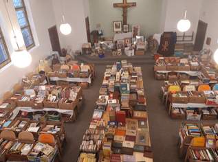 BÜCHER-Flohmarkt in der Gnadenkirche, 1 €, Marktplatz-Bücher & Bildbände in 1100 Favoriten