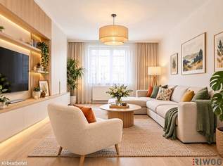 Perfekter Grundriss & ruhige Lage Nähe Spitz | 2-Zimmerwohnung mit ebenerdiger Garage | sanierungsbedürftig, 199000 €, Immobilien-Wohnungen in 1210 Floridsdorf