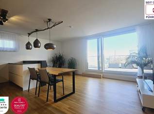 Hochwertige Neubauwohnung mit zwei Freiflächen, Schwimmbad und Weitblick ins Grüne- Nähe Bisamberg, 599000 €, Immobilien-Wohnungen in 1210 Floridsdorf