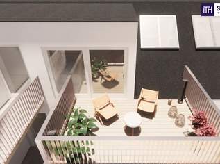 Genießen Sie den Weitblick über die Dächer Wiens – 3-Zimmer-Dachgeschosswohnung mit sonnigem Balkon - nahe Hauptbahnhof, 499000 €, Immobilien-Wohnungen in 1100 Favoriten
