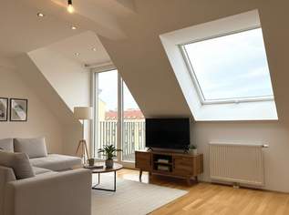 Schöne 4-Zimmer DG-Maisonette mit Balkon und perfekter Anbindung!, 429000 €, Immobilien-Wohnungen in 1100 Favoriten