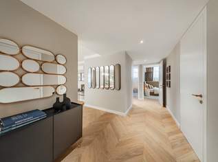 THE FUSION! Klimatisierter 3-Zimmer-Erstbezug mit exklusiver Designer-Ausstattung und hofseitiger Freifläche, 1190000 €, Immobilien-Wohnungen in 1040 Wieden