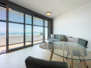 LUXUS ÜBER DEN DÄCHERN WIENS – IHR APARTMENT IM HÖCHSTEN WOHNTURM ÖSTERREICHS, 1490.01 €, Immobilien-Wohnungen in 1220 Donaustadt