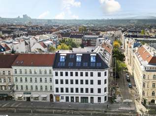 Revitalisierte 2-Zimmer Altbauwohnung mit großzügiger Verglasung und südseitiger Innenhofterrasse | Fernwärme, 349000 €, Immobilien-Wohnungen in 1150 Rudolfsheim-Fünfhaus