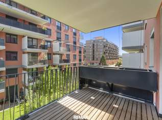 Wohnen beim Kirschblütenpark und U1 | Erstbezug mit Balkon & Grünblick | Fitness und Dachterrasse inklusive, 385000 €, Immobilien-Wohnungen in 1220 Donaustadt