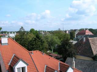 Traumblick nach Greifenstein von Loggiawohnung mit Garage im Herzen von Stockerau, 298000 €, Immobilien-Wohnungen in 2000 Gemeinde Stockerau