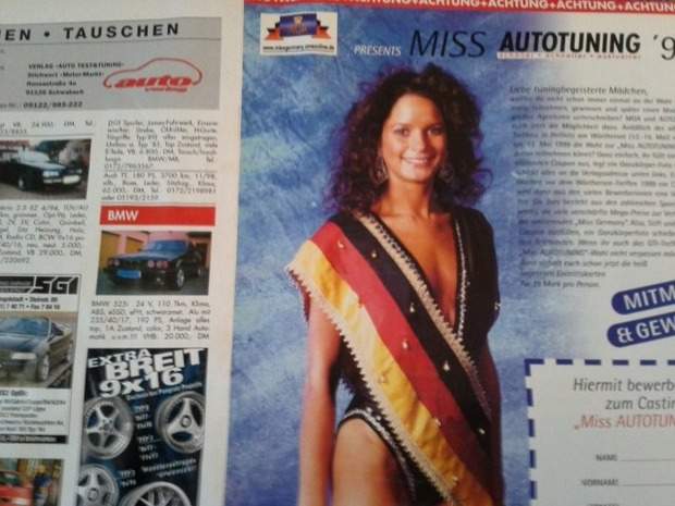 GTI Treffen Wörthersee 1999 Miss AUTO TUNING GTI Treffen Wörthersee 1999 Miss AUTO TUNING