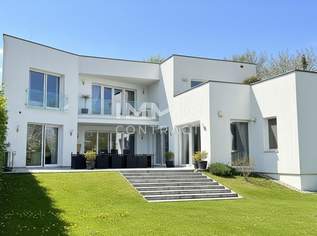 Zeitlose Architektur trifft Großzügigkeit - Designvilla mit Indoor-Pool und Einliegeroption, 3300000 €, Immobilien-Häuser in 2511 Gemeinde Pfaffstätten