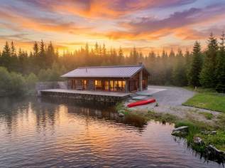 Privates Seeparadies am Hubertusteich - Ruhe, Natur & Luxus, 2530 €, Immobilien-Häuser in 3665 Bärnkopf