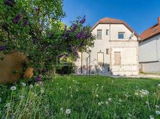 Umwerfender Garten mit sanierungsbedürftigem Einfamilienhaus in ruhiger Lage – Ihr Projekt mit Zukunft!, 780000 €, Immobilien-Häuser in 1210 Floridsdorf
