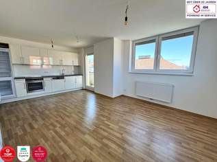 Moderne DG-Maisonette mit Terrasse & 2 Balkonen – 4-Zimmer-Wohntraum in 1140 Wien, 459000 €, Immobilien-Wohnungen in 1150 Rudolfsheim-Fünfhaus