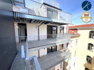 Superprojekt: ''Über den Baumwipfeln" TOP 50 MIT ÜBERDACHTEM BALKON (17,5 m²), 619000 €, Immobilien-Wohnungen in 1100 Favoriten