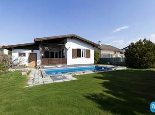 Charmantes Einfamilienhaus mit Schwimmbad und Garage in Theresienfeld, 330000 €, Immobilien-Häuser in 2604 Theresienfeld Charmantes Einfamilienhaus mit Schwimmbad und Garage in Theresienfeld, 330000 €, Immobilien-Häuser in 2604 Theresienfeld