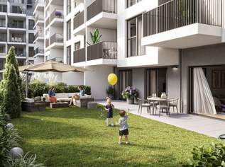 EIN ZUHAUSE FÜR DREI: NEUBAU-GARTENWOHNUNGEN MIT KOMFORT UND FREIRAUM, 398700 €, Immobilien-Wohnungen in 1160 Ottakring