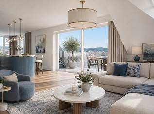 Geräumige Zweizimmer-Wohnung mit westseitigem Balkon und ganz viel Ruhe (klimatisiertes DG), 571500 €, Immobilien-Wohnungen in 1160 Ottakring