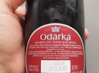 Odarka Krimsekt 2014, 6 €, Marktplatz-Sammlungen & Haushaltsauflösungen in 2441 Gemeinde Mitterndorf an der Fischa