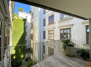 WIEN MITTE: Charmante, generalsanierte 4 Zimmer Altbauwohnung mit großzügiger Loggia, 2387 €, Immobilien-Wohnungen in 1030 Landstraße