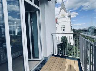 Modern gestaltete Altbauwohnung mit großzügigem Wohnbereich und südseitigen Außenflächen, 925000 €, Immobilien-Wohnungen in 1020 Leopoldstadt