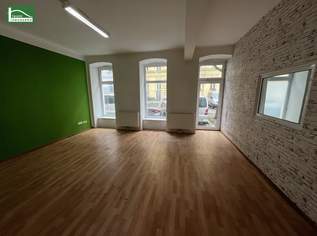 Geschäftslokal mit Adaptierungsbedarf im Erdgeschoss in Top Lage Nähe Vorgartenmarkt. Fläche erweiterbar. Leerstehend. - WOHNTRAUM, 215000.49 €, Immobilien-Gewerbeobjekte in 1020 Leopoldstadt