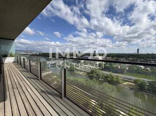 Blick auf Prater & Stadt: TOP-möbliertes Zweizimmer-Apartment mit großzügigem Balkon, 499500 €, Immobilien-Wohnungen in 1030 Landstraße