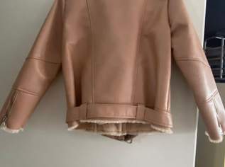 Zara Kids Winterjacke/ Größe 13/14 (164cm)- Rose/ Taupe