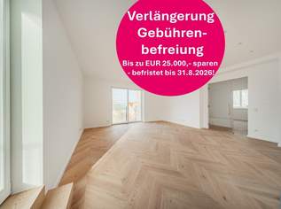 Exklusives Dachgeschossjuwel nahe Alois-Drasche-Park – Erstbezug mit großzügiger Terrasse!, 1275000 €, Immobilien-Wohnungen in 1040 Wieden