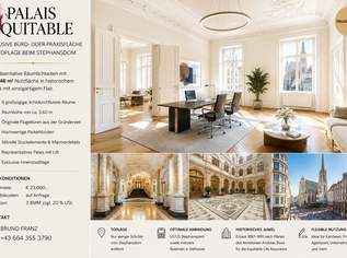 Repräsentative Büro- oder Praxisfläche in Toplage beim Stephansdom, 23898.64 €, Immobilien-Gewerbeobjekte in 1010 Innere Stadt