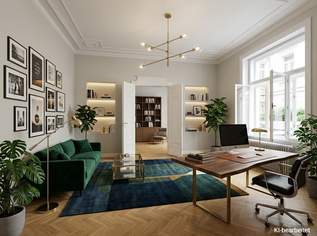1040! Zentrumsnahes, generalsaniertes Altbaubüro in Toplage!, 2769.86 €, Immobilien-Gewerbeobjekte in 1040 Wieden