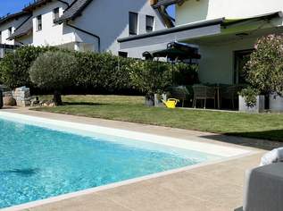 Exklusive Ziegelmassiv-Doppelhaushälfte mit Pool, voll ausgestattet und provisionsfrei! (Provisionsfrei), 539000 €, Immobilien-Häuser in 8072 Mellach