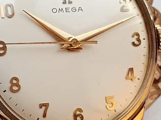 Schweizer OMEGA Golduhr 1960 