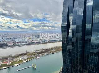 Kahlenberg Panorama im 50. Stock: Erstbezug im DC2, 1450 €, Immobilien-Wohnungen in 1220 Donaustadt