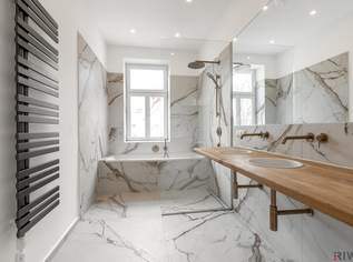 ERSTBEZUG nach Sanierung | Exquisit ausgestatteter Altbau mit Fernblick & Tageslicht Luxus-Badezimmer | Ost/West | Letztes Regelgeschoss, 360000 €, Immobilien-Wohnungen in 1140 Penzing