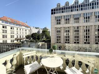 Beautiful 5-room apartment with two balconies in typical Viennese style, 3990 €, Immobilien-Wohnungen in 1010 Innere Stadt