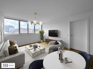 Traumhafte 2-Zimmer-Dachgeschosswohnung mit Blick ins Grüne, 355000 €, Immobilien-Wohnungen in 1030 Landstraße