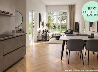 Freie Sicht und viel Sonne: Traum-Erstbezug mit Gästelounge, Urban Gardening, Eventküche uvm., 537000 €, Immobilien-Wohnungen in 1230 Liesing