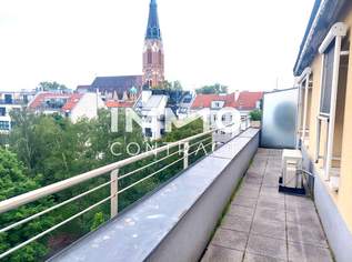 Erstbezug nach Renovierung. Single DG- Terrassen- Wohnung mit Air-Condition., 684.15 €, Immobilien-Wohnungen in 1210 Floridsdorf