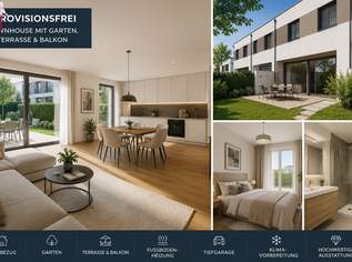 PROVISIONSFREIES TOWNHOUSE MIT EIGENGARTEN, TERRASSE & BALKON – WOHNEN WIE IM EIGENEN HAUS, 440000 €, Immobilien-Wohnungen in 1220 Donaustadt PROVISIONSFREIES TOWNHOUSE MIT EIGENGARTEN, TERRASSE & BALKON – WOHNEN WIE IM EIGENEN HAUS, 440000 €, Immobilien-Wohnungen in 1220 Donaustadt