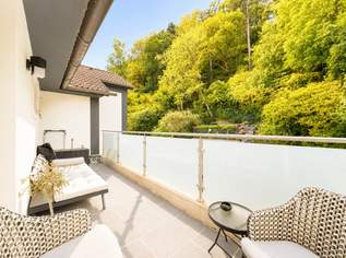 EXKLUSIVES WOHNEN AN DER DONAU IM GRÜNEN: traumhafter Blick I großzügiger Balkon I moderne & hochwertige Einbauküche I Fußbodenheizung & Raffstores, 499900 €, Immobilien-Wohnungen in 1190 Döbling