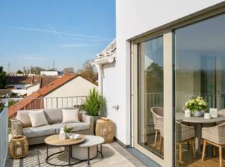 sofort einziehen und ankommen! letzte 3 -Zimmer-DG Wohnung mit 2 Terrassen und eigenem Gartenabteil_T29_PROVISIONSFREI!_Kleegarten, 435000 €, Immobilien-Wohnungen in 2320 Kledering