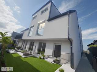 Wohnen im Grünen in Breitenlee nahe dem Paischerwasser - Erstbezugs -Reihenhäuser, 506512 €, Immobilien-Häuser in 1220 Donaustadt Wohnen im Grünen in Breitenlee nahe dem Paischerwasser - Erstbezugs -Reihenhäuser, 506512 €, Immobilien-Häuser in 1220 Donaustadt