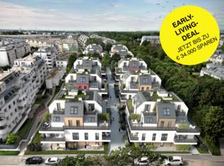 Jetzt zum neuen Preis - Großzügige 4-Zimmer Familienwohnung mit Traumgarten und Sonnenterrasse – Ihr neues Zuhause im Grünen, 662067 €, Immobilien-Wohnungen in 1110 Simmering