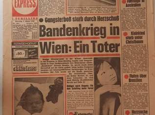 TAGESZEITUNG 02.01.19968 / Express Österreich / Originalzeitung