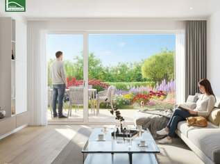 Raum zum Leben, Platz zum Genießen – Eigentumswohnungen mit Balkon, Terrasse oder Garten in 1210 Wien!, 449000 €, Immobilien-Wohnungen in 1210 Floridsdorf